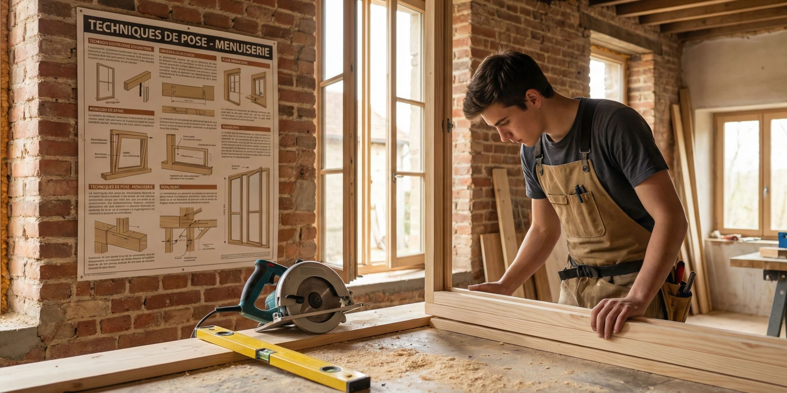 Épreuves EP1 et EP2 du CAP Menuisier Installateur : Coefficients, Durée et Conseils